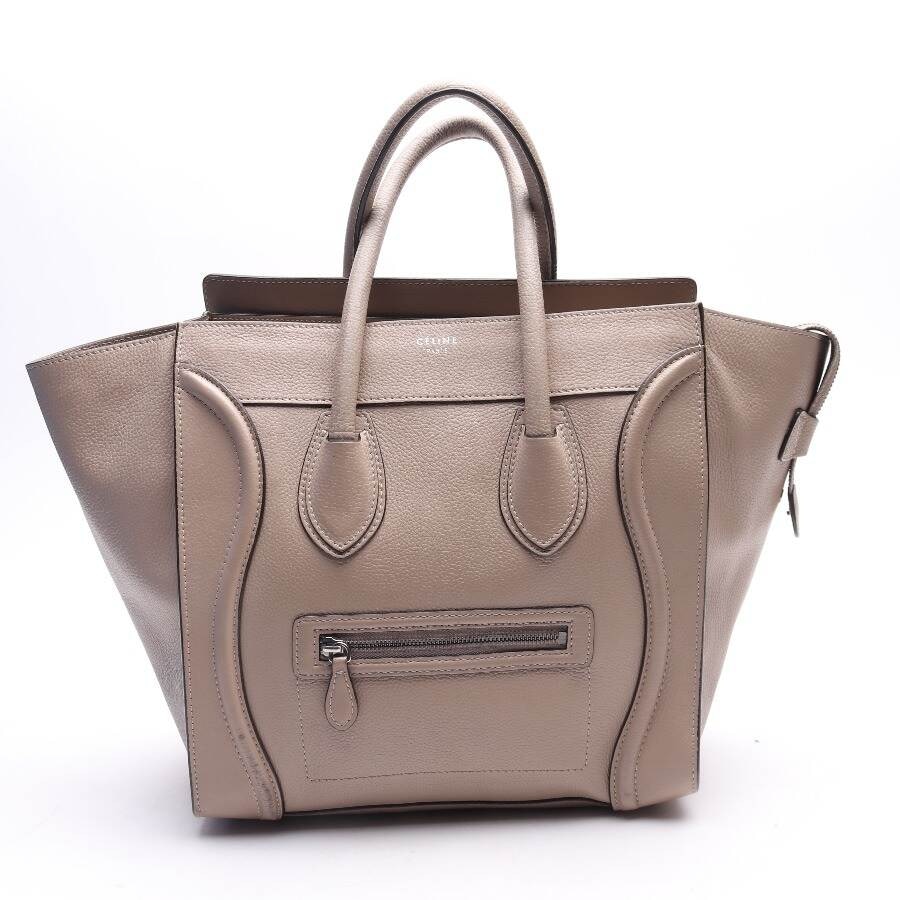 Image 1 of Luggage mini Handbag Light Brown in color Brown | Vite EnVogue