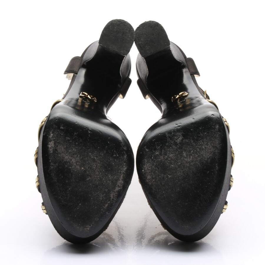 Image 4 of Heeled Sandals EUR 39.5 Black in color Black | Vite EnVogue