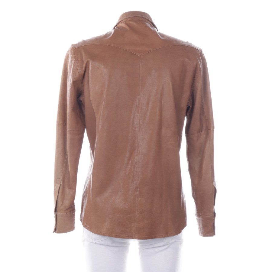 Image 2 of Leather Jacket 42 Camel in color Brown | Vite EnVogue