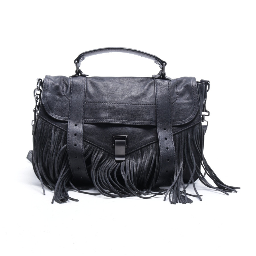 Image 1 of PS1 Medium Fringe Bag Shoulder Bag Black in color Black | Vite EnVogue