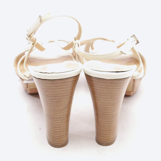 Bild 3 von Sandaletten EUR 39,5 Cream in Farbe Weiß | Vite EnVogue