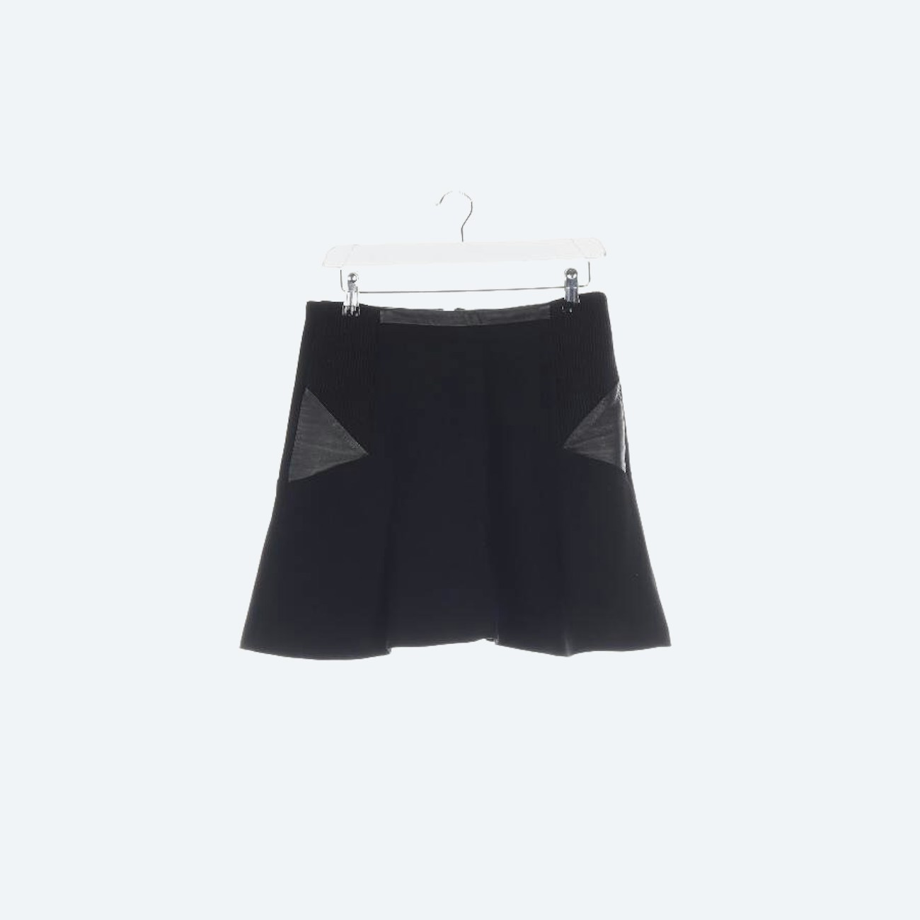 Image 1 of Mini Skirt 36 Black in color Black | Vite EnVogue
