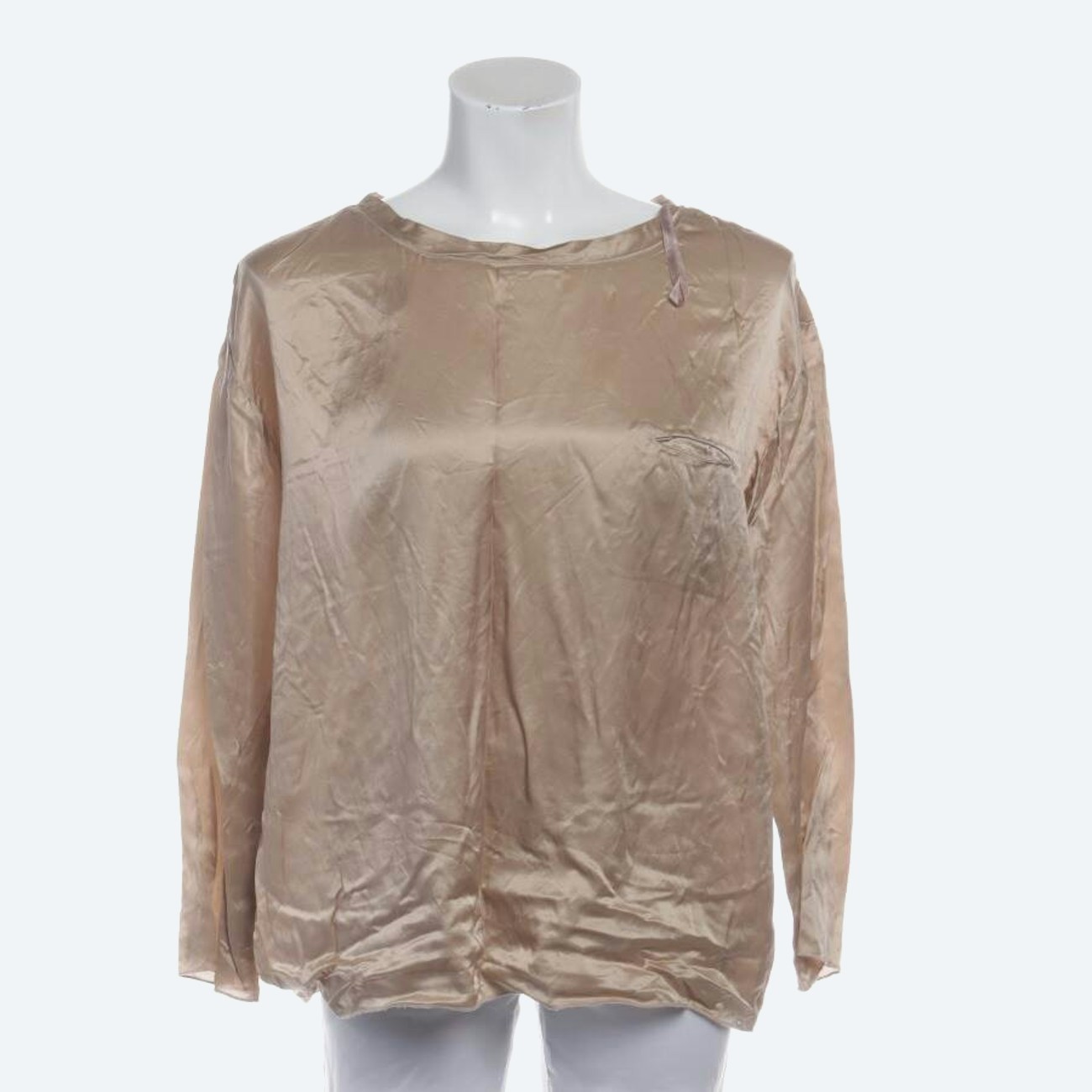 Image 1 of Silk Blouse 36 Gold in color Metallic | Vite EnVogue
