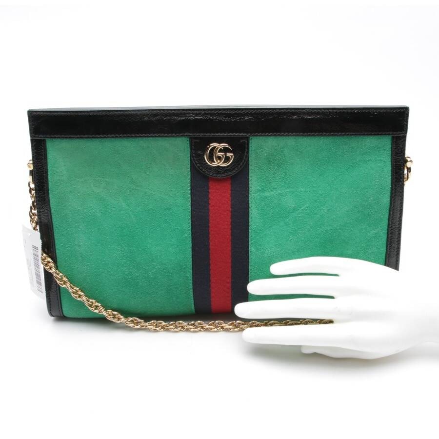 Image 4 of Ophidia Crossbody Bag Green in color Green | Vite EnVogue