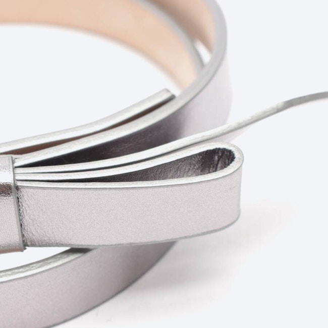 Image 2 of Waist Belt Silver in color Metallic | Vite EnVogue