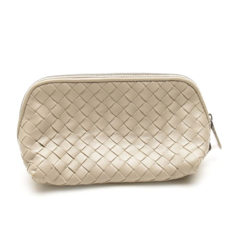 Image 1 of Cosmetic Bag Beige in color White | Vite EnVogue
