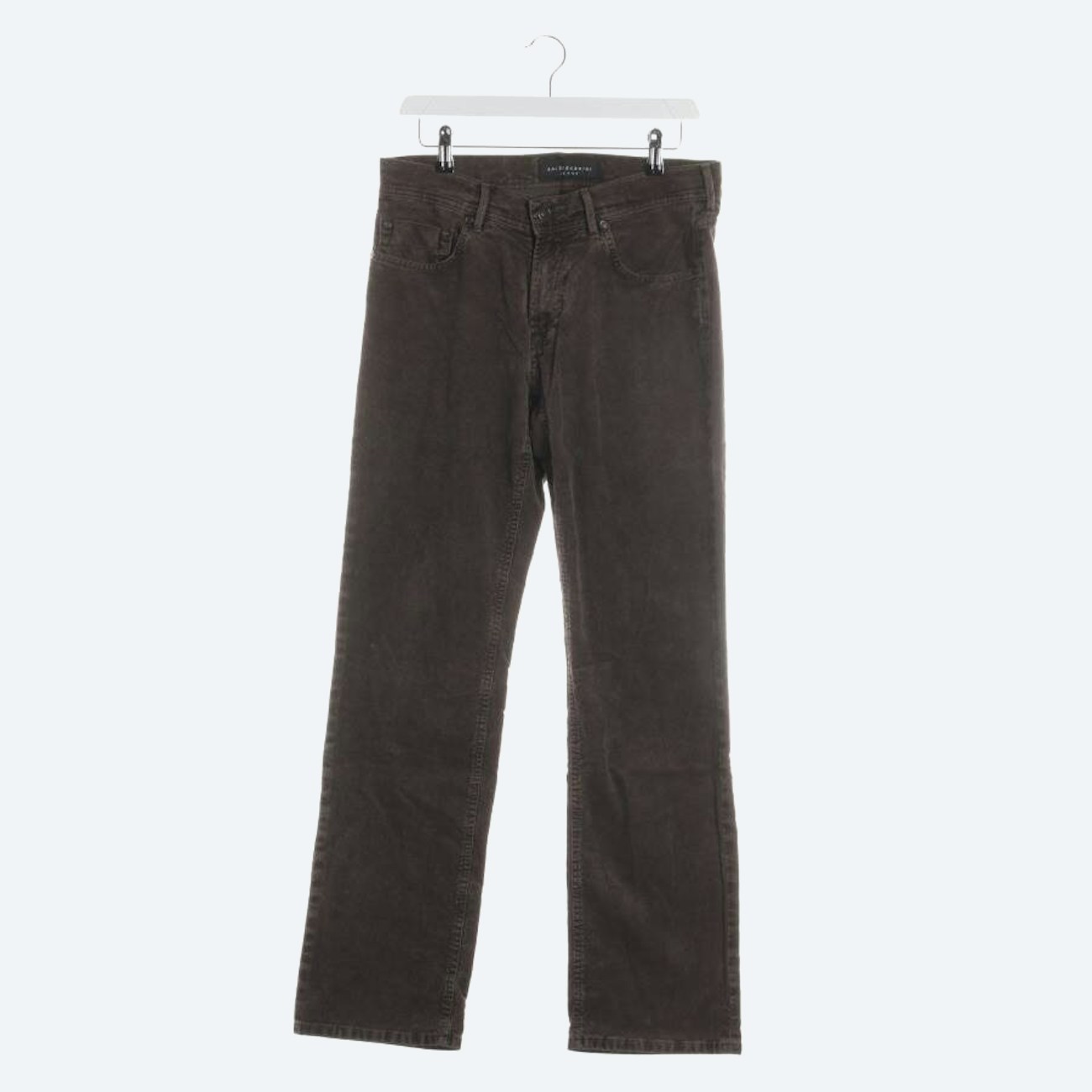 Image 1 of Corduroy Pants W33 Dark Brown in color Brown | Vite EnVogue