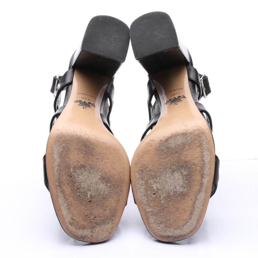 Image 4 of Heeled Sandals EUR 39.5 Black in color Black | Vite EnVogue