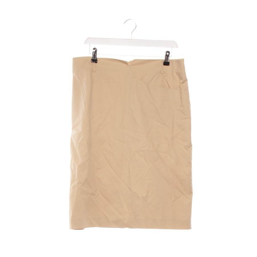 Image 1 of Skirt 42 Mustard Yellow in color Yellow | Vite EnVogue
