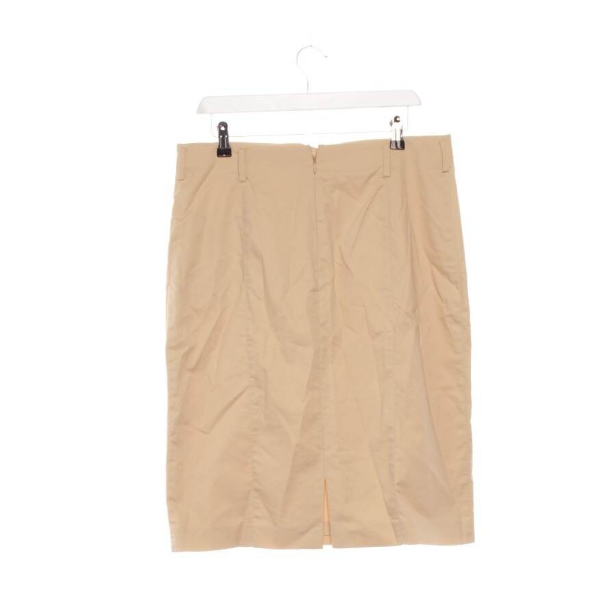 Image 2 of Skirt 42 Mustard Yellow in color Yellow | Vite EnVogue