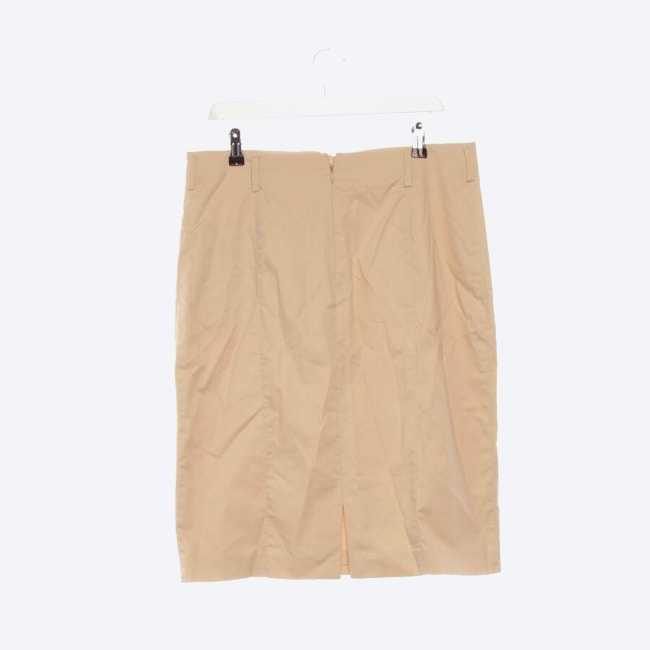 Image 2 of Skirt 42 Mustard Yellow in color Yellow | Vite EnVogue