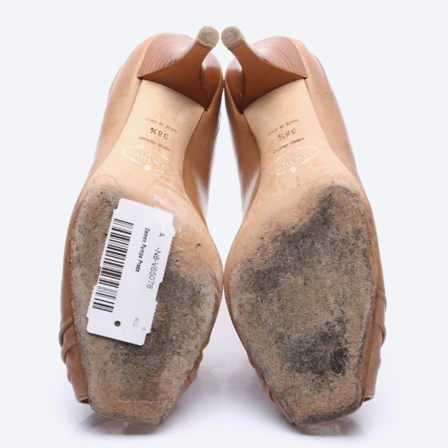 Image 4 of Peep Toes EUR 38.5 Brown in color Brown | Vite EnVogue