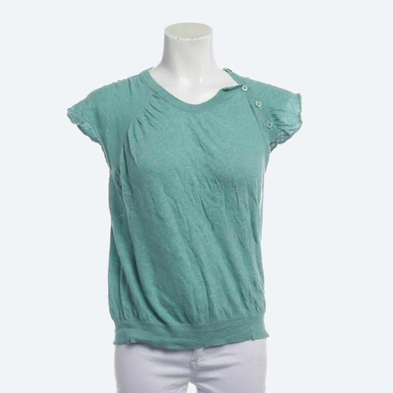 Image 1 of Shirt S Turquoise in color Blue | Vite EnVogue