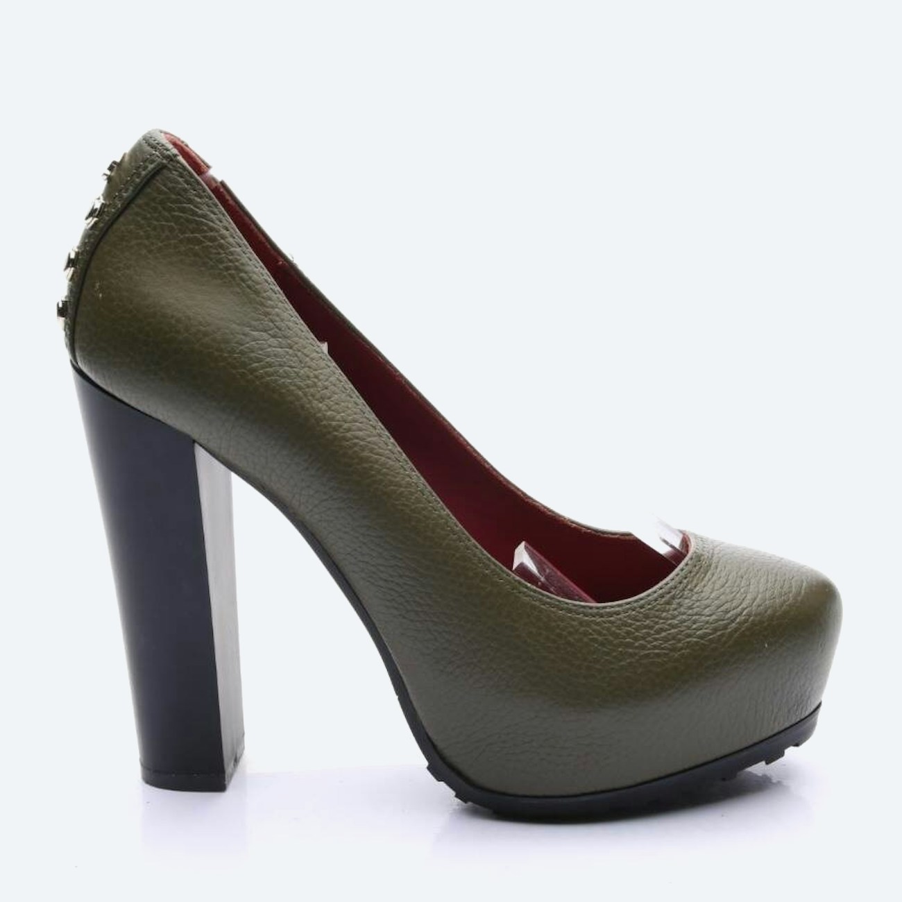 Image 1 of High Heels EUR 37 Dark Green in color Green | Vite EnVogue