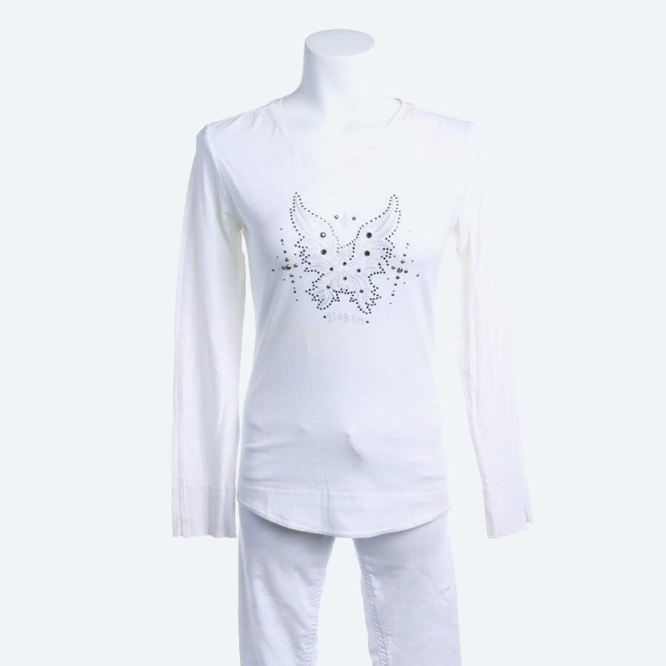 Image 1 of Longsleeve 36 Cream in color White | Vite EnVogue