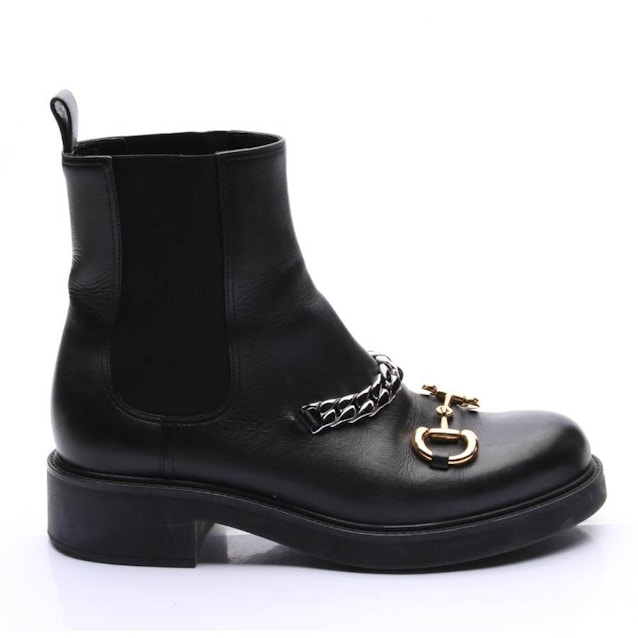 Image 1 of Horsebit Ankle Boots EUR 41 Black | Vite EnVogue