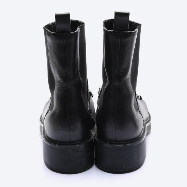 Image 3 of Horsebit Ankle Boots EUR 41 Black in color Black | Vite EnVogue