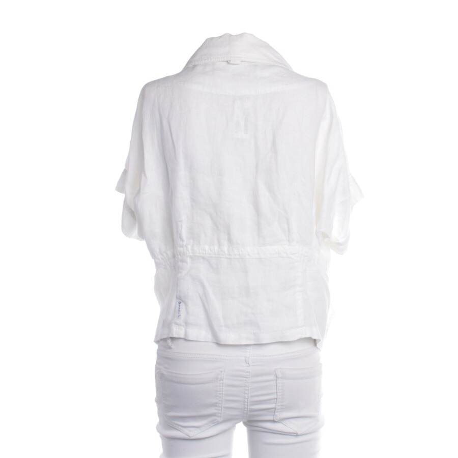 Image 2 of Linen Blazer 32 White in color White | Vite EnVogue