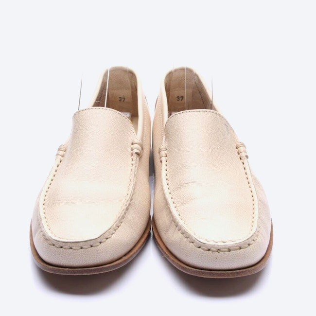 Image 2 of Loafers EUR 37 Beige in color White | Vite EnVogue