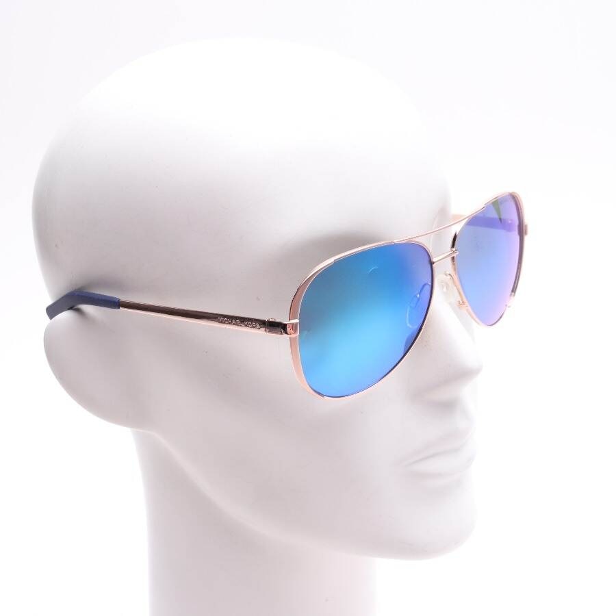 Image 2 of MK 5004 Sunglasses Rose Gold in color Metallic | Vite EnVogue