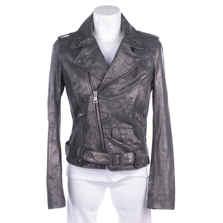 Image 1 of LeatherJackets L Silver in color Metallic | Vite EnVogue