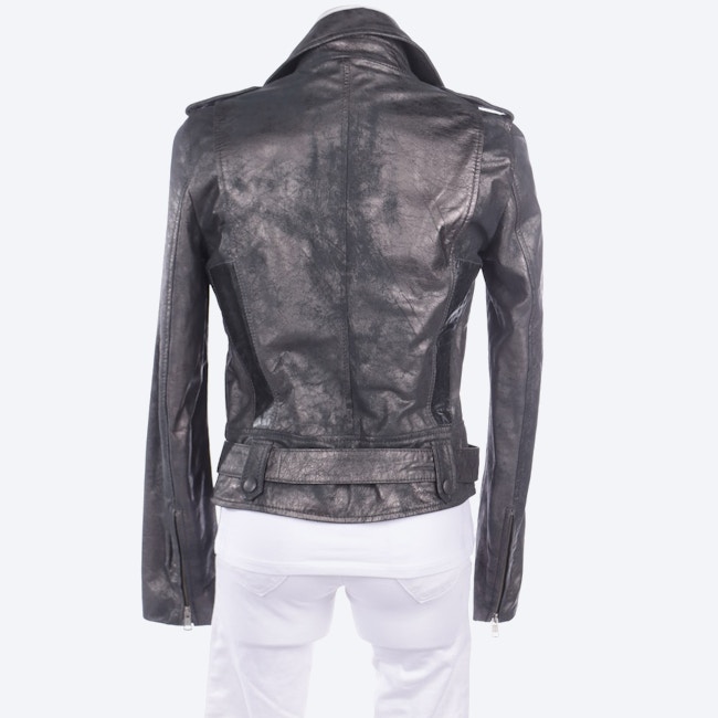 Image 2 of LeatherJackets L Silver in color Metallic | Vite EnVogue
