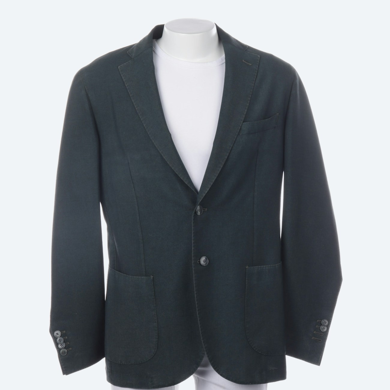 Image 1 of Wool Blazer 52 Darkgreen in color Green | Vite EnVogue