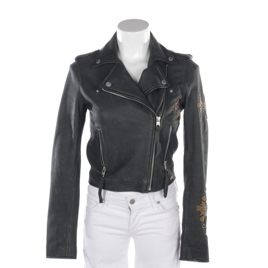 Image 1 of LeatherJackets XS Anthracite in color Gray | Vite EnVogue