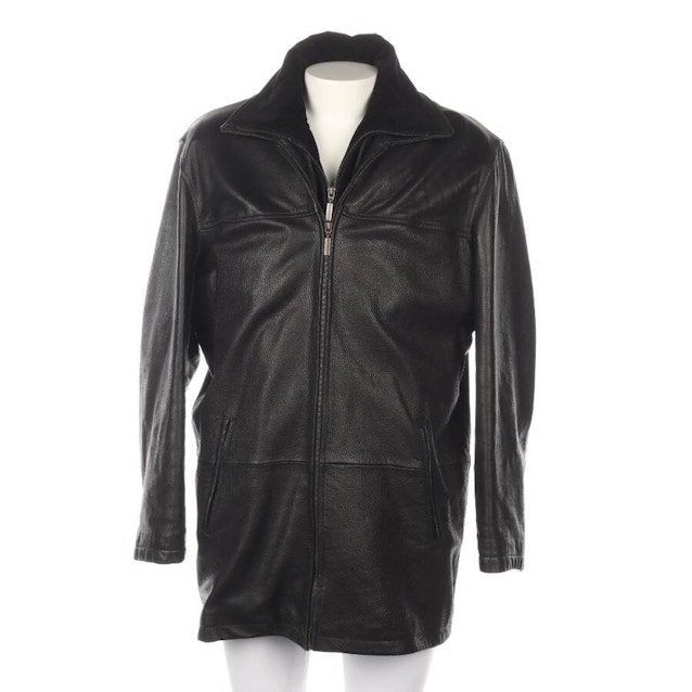 Image 1 of Leather Jacket 52 Black | Vite EnVogue