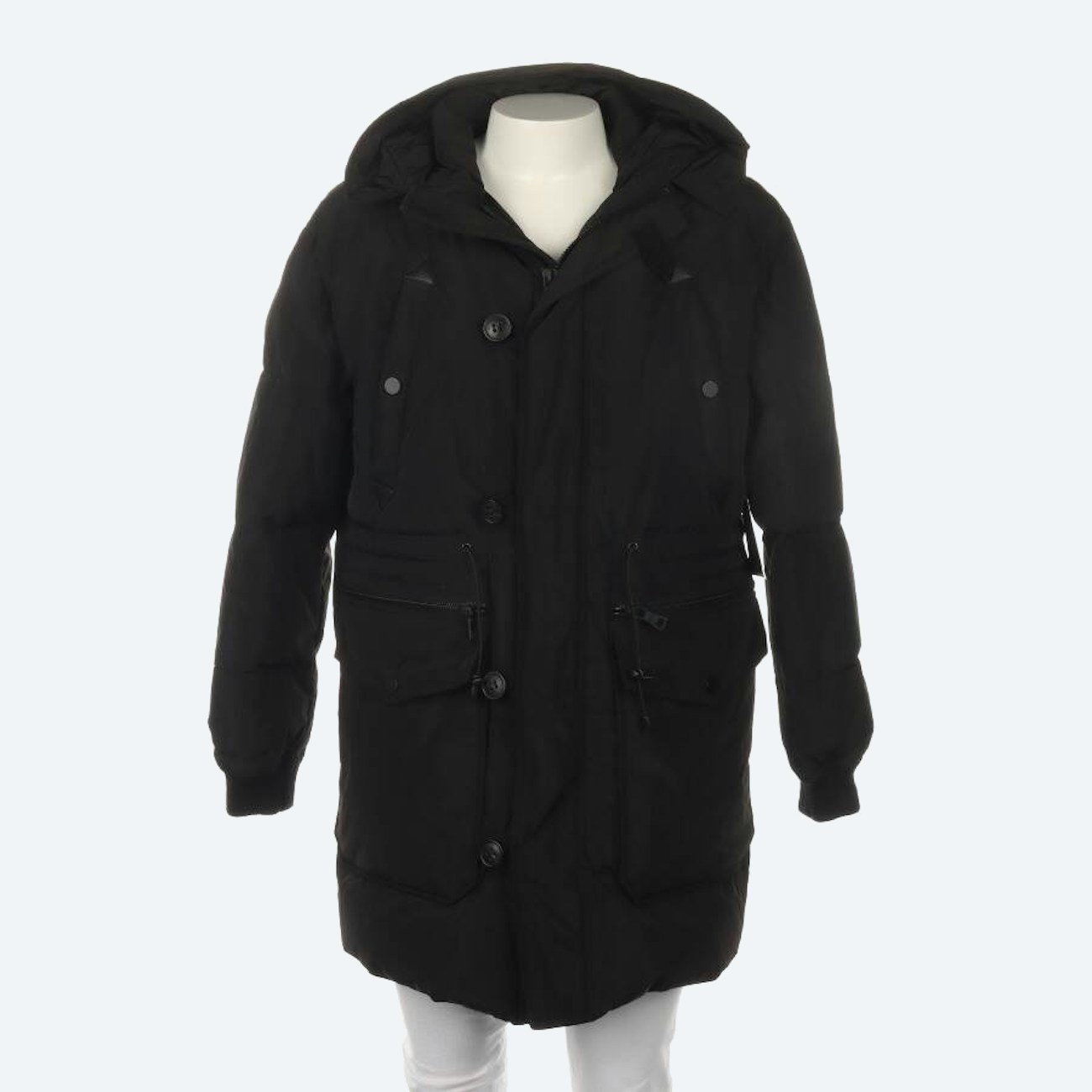Image 1 of Winter Coat 46 Black in color Black | Vite EnVogue