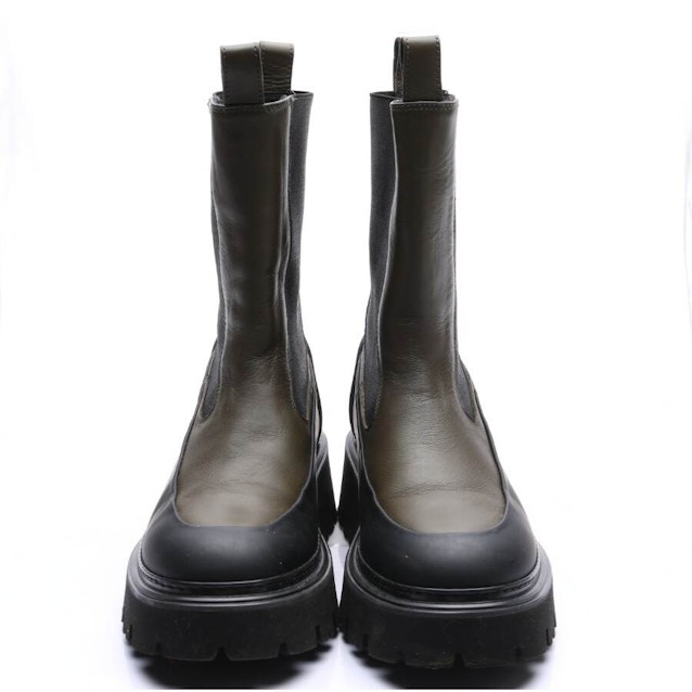 Boots EUR 38.5 Olive Green | Vite EnVogue