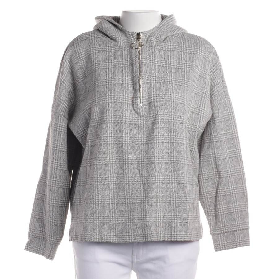 Image 1 of Hooded Sweatshirt 44 Gray in color Gray | Vite EnVogue