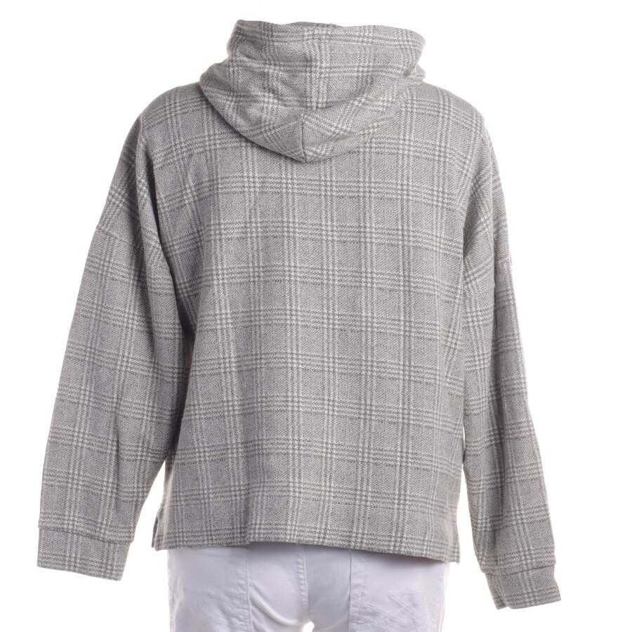 Image 2 of Hooded Sweatshirt 44 Gray in color Gray | Vite EnVogue