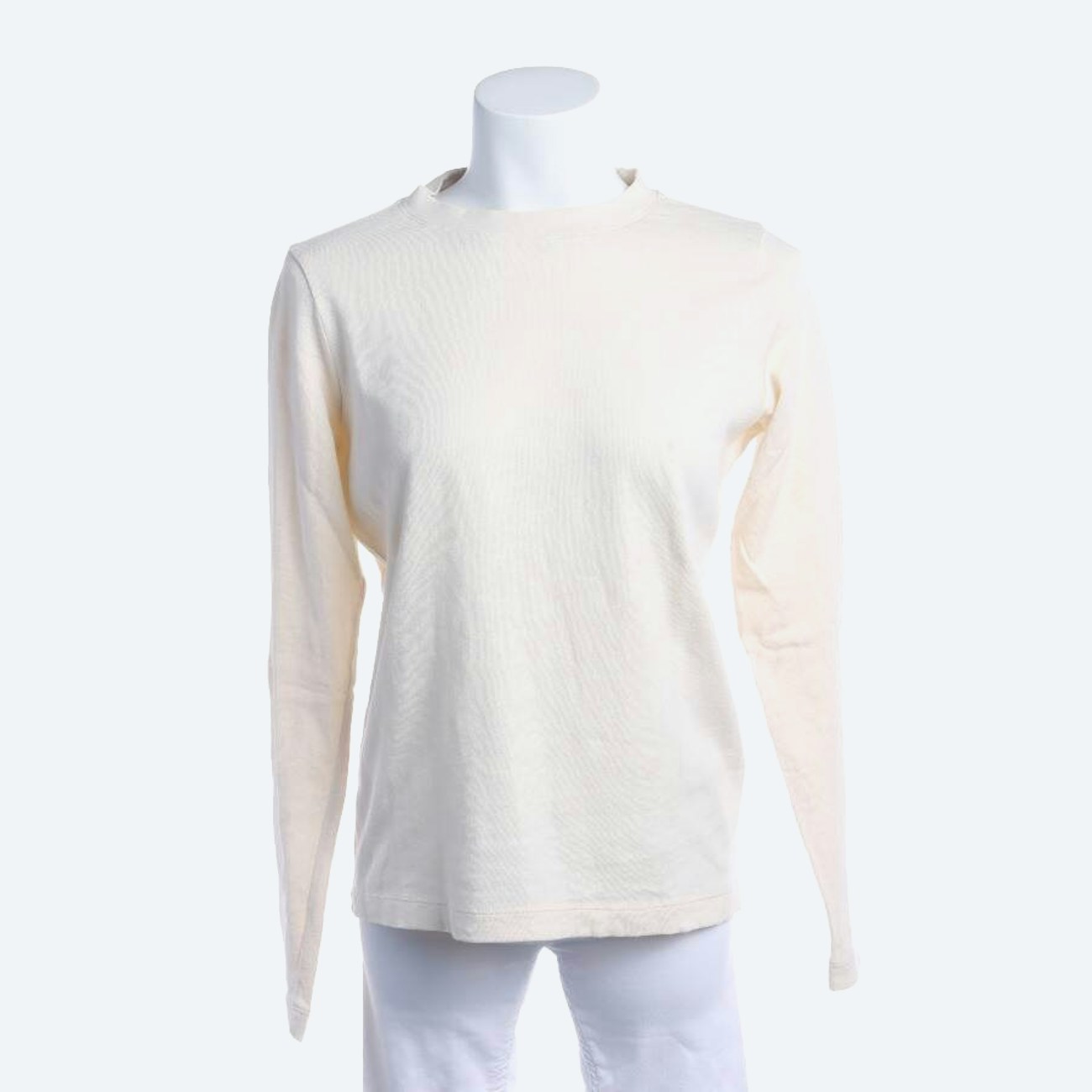 Image 1 of Sweatshirt S Beige in color White | Vite EnVogue