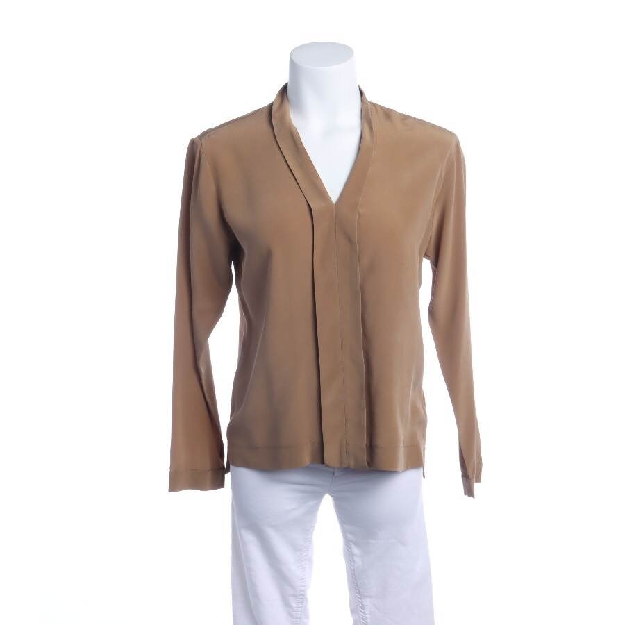 Image 1 of Silk Blouse 34 Brown in color Brown | Vite EnVogue