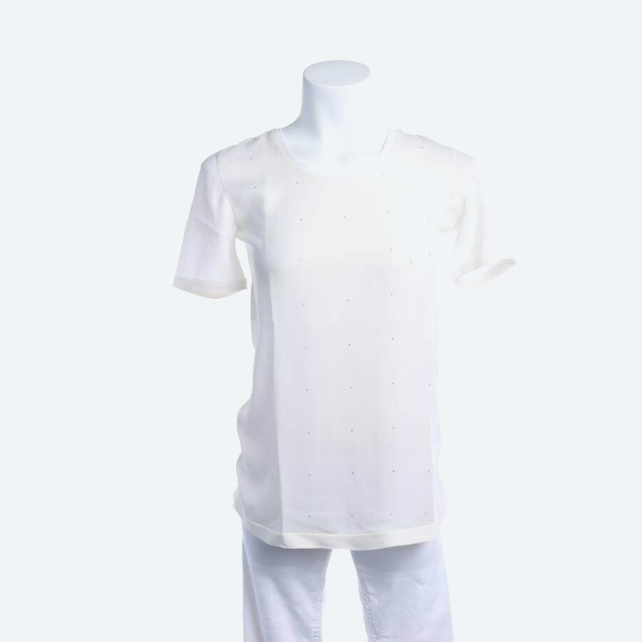 Image 1 of Shirt Blouse 34 Cream in color White | Vite EnVogue
