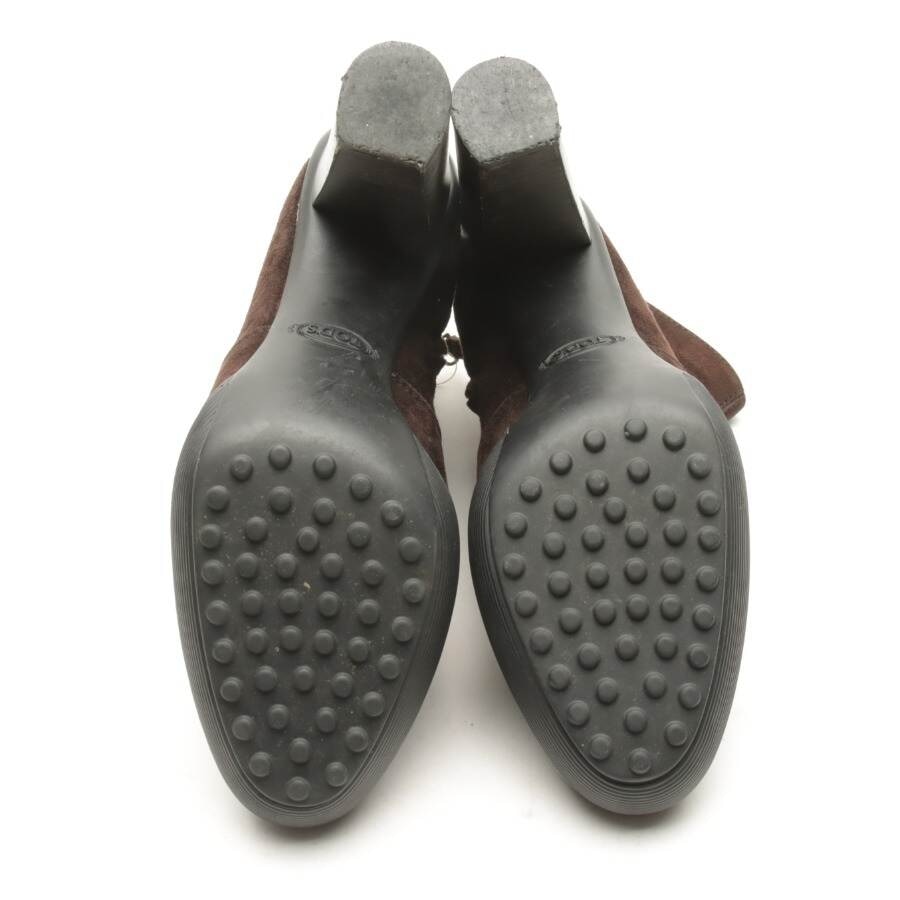 Image 4 of Ankle Boots EUR 36.5 Dark Brown in color Brown | Vite EnVogue