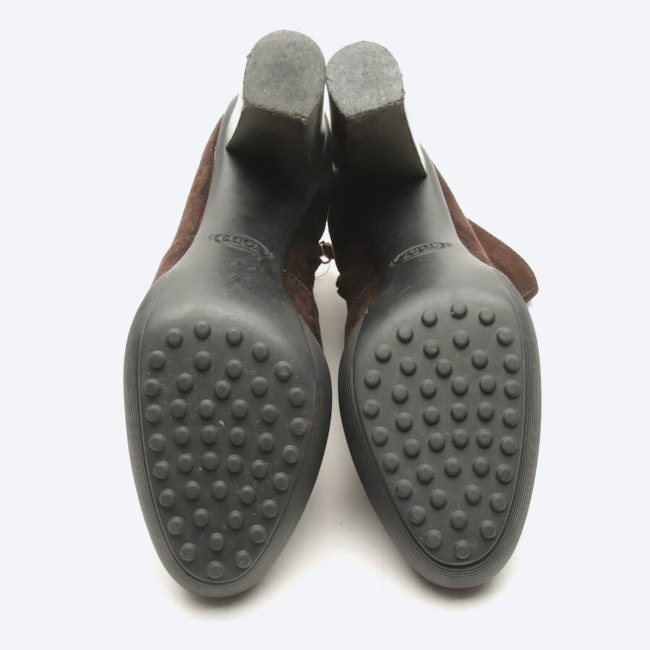 Image 4 of Ankle Boots EUR 36.5 Dark Brown in color Brown | Vite EnVogue