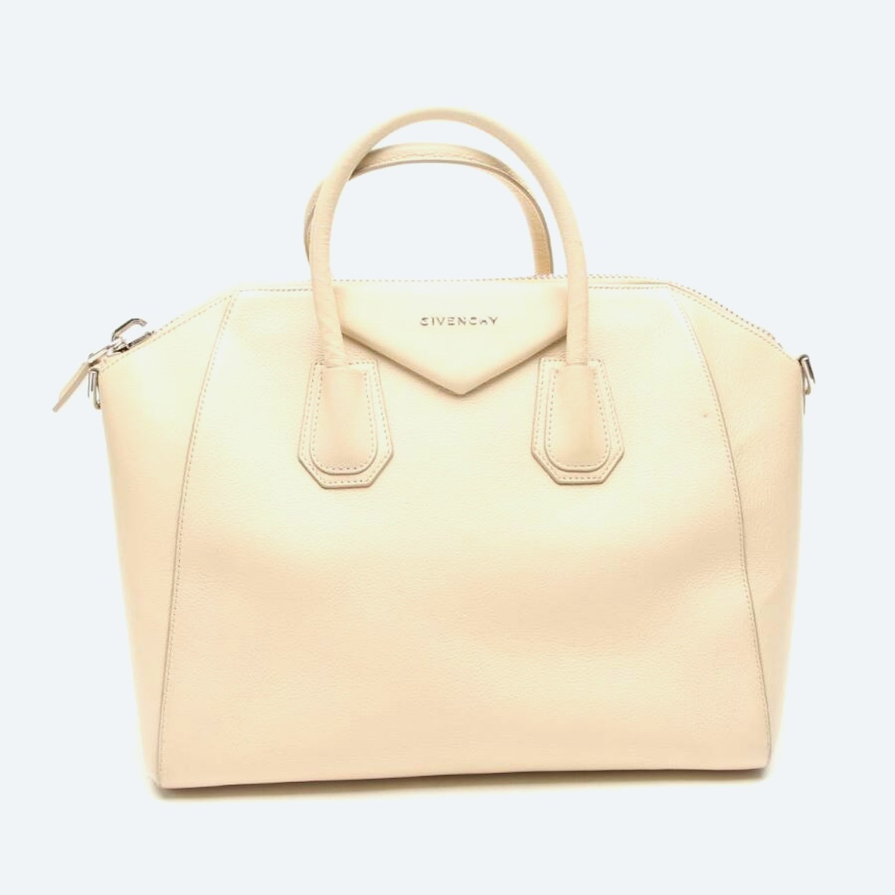 Image 1 of Antigona Medium Handbag Beige in color White | Vite EnVogue