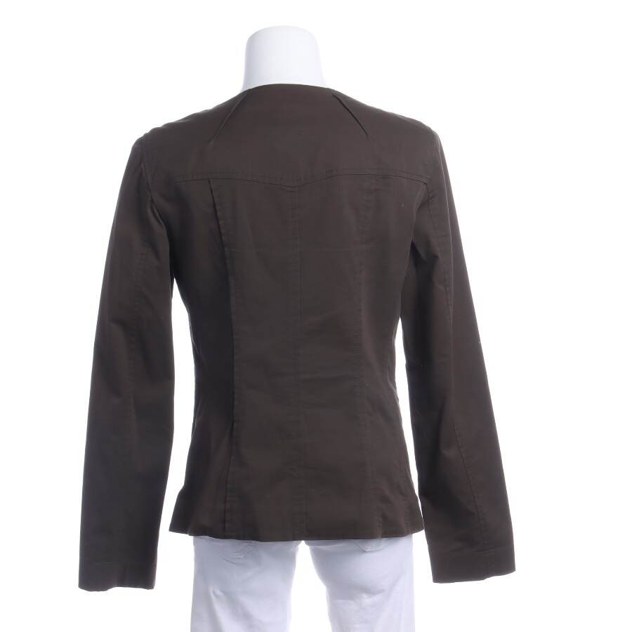 Image 2 of Summer Jacket 40 Dark Brown in color Brown | Vite EnVogue
