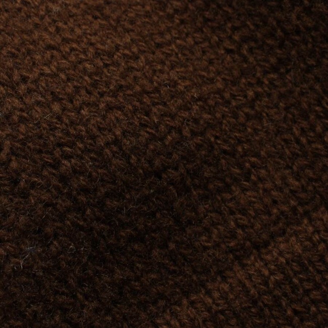 Image 3 of Wool Slipover S Dark Brown in color Brown | Vite EnVogue