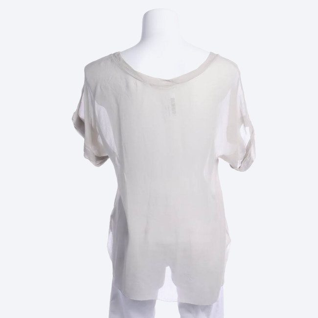 Image 2 of Silk Shirt 38 Light Gray in color Gray | Vite EnVogue