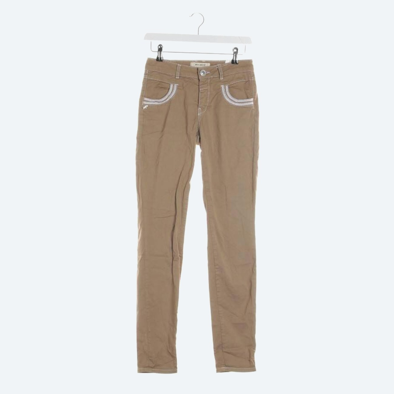 Image 1 of Trousers W26 Camel in color Brown | Vite EnVogue