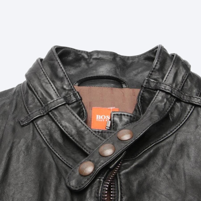 Image 3 of Leather Jacket 52 Black in color Black | Vite EnVogue