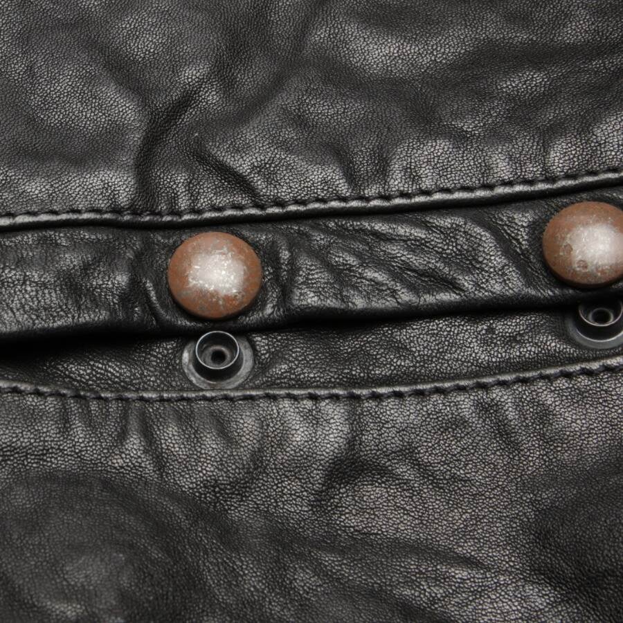 Image 4 of Leather Jacket 52 Black in color Black | Vite EnVogue