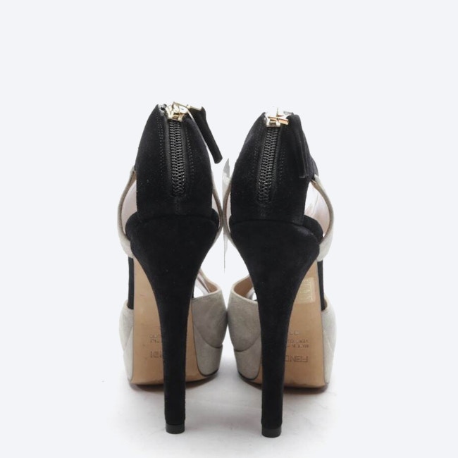 Image 3 of Heeled Sandals EUR 39 Lightgray in color Gray | Vite EnVogue