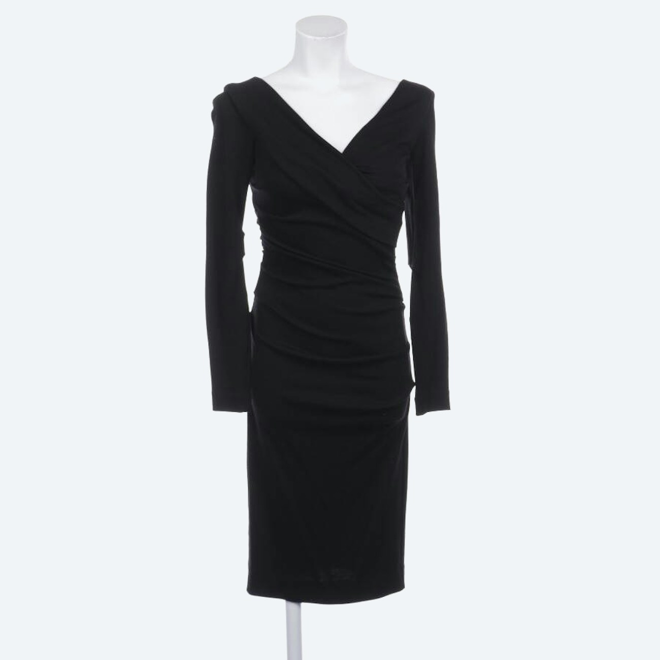 Image 1 of Wool Dress 32 Black in color Black | Vite EnVogue
