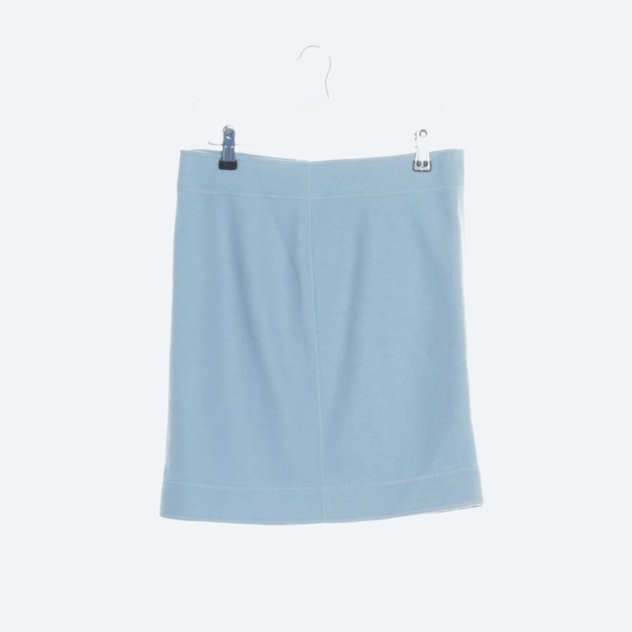 Image 1 of Wool Skirt 38 Light Blue in color Blue | Vite EnVogue