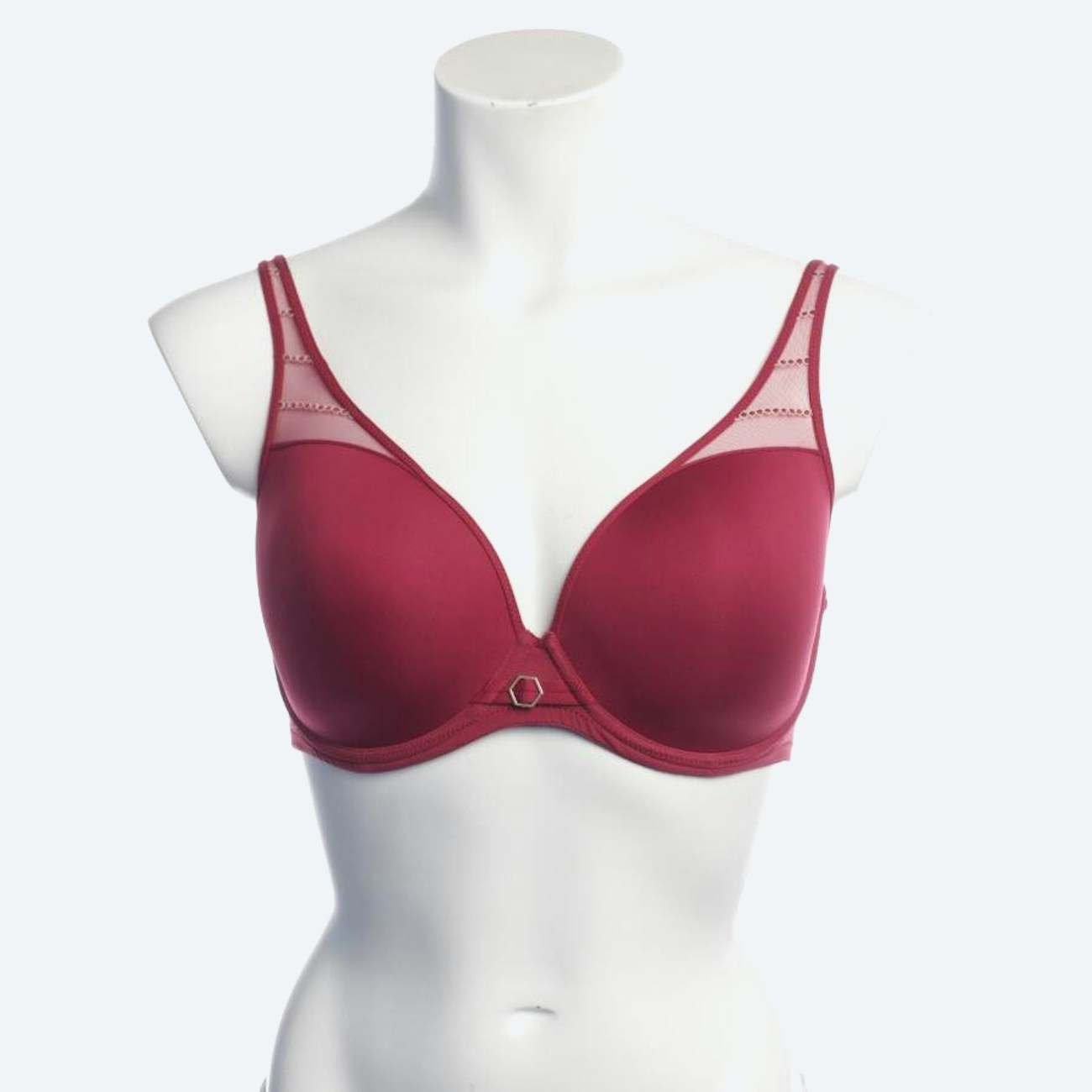 Image 1 of Bra 80 Red in color Red | Vite EnVogue
