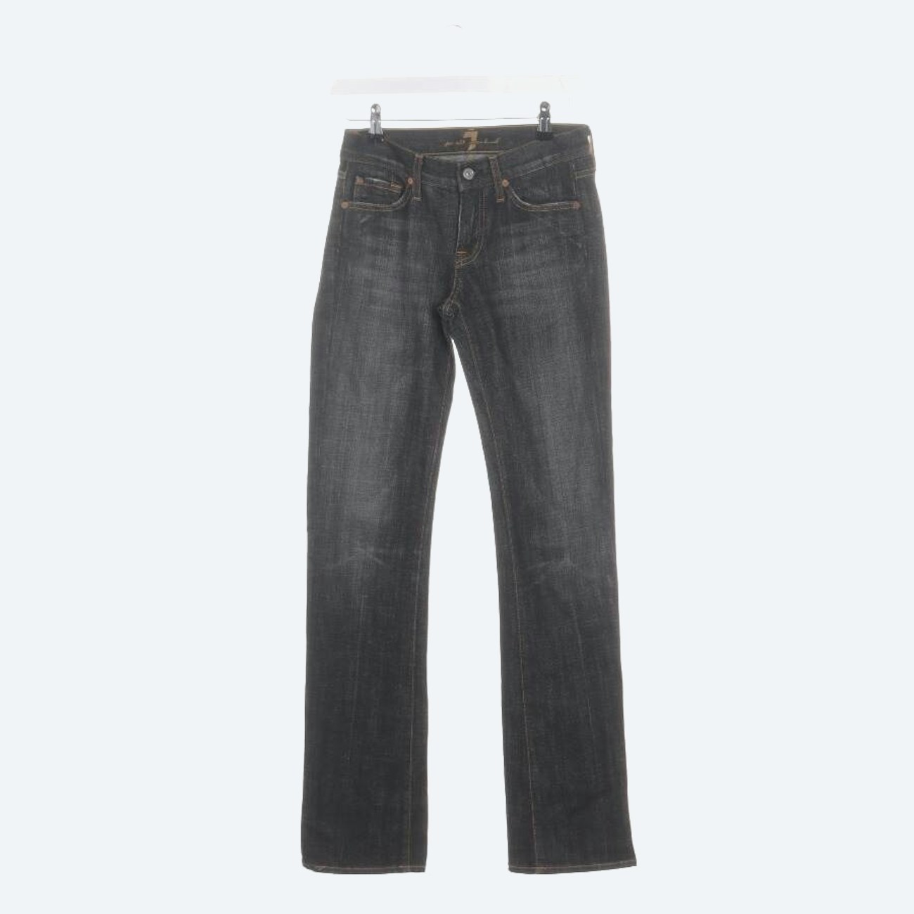 Bild 1 von Jeans Straight Fit W25 Dunkelgrau in Farbe Grau | Vite EnVogue